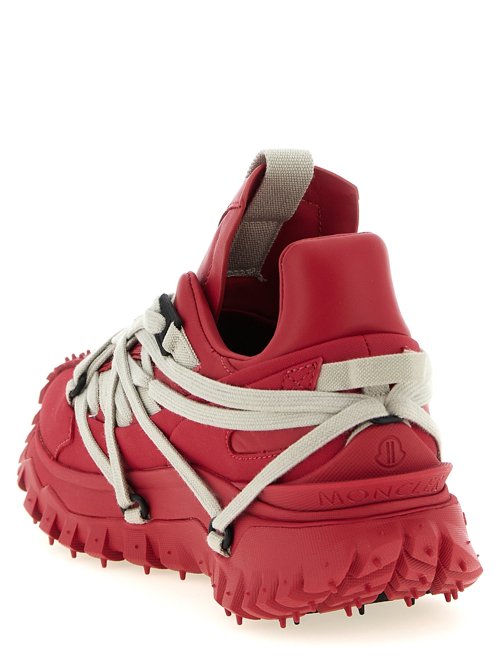 Athletic Sneakers Rick Owens women eva carbon fiber & bos taurus cowhide leather multicolor & red featuring a avant-garde Women's Athletic EVA Carbon Fiber & Bos Taurus Cowhide Leather Sneakers design with a avant-garde athletic style for a refined finish.