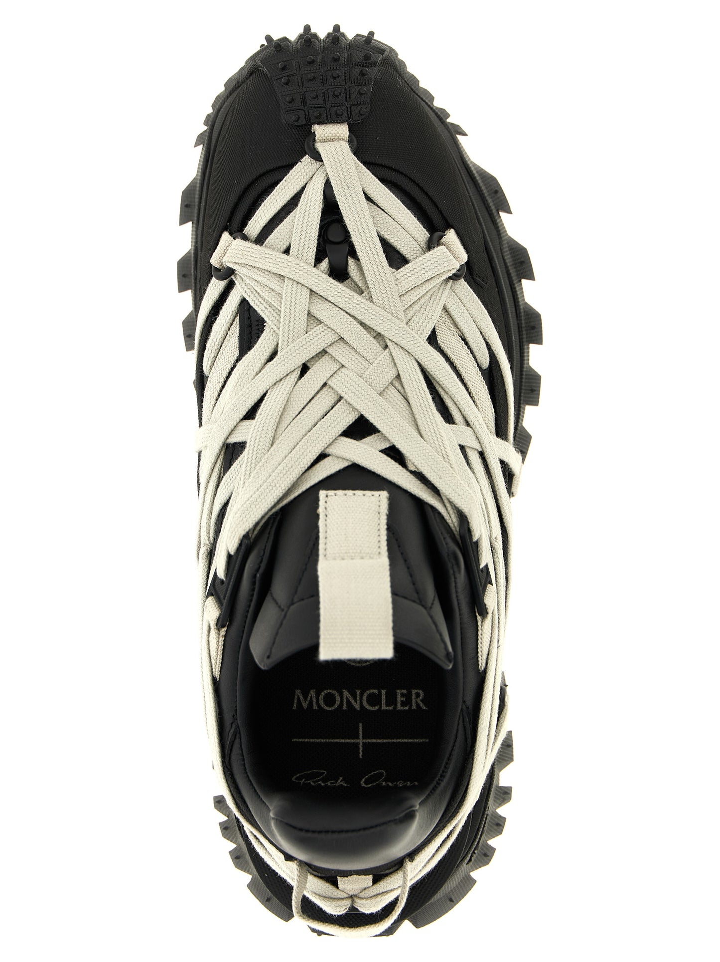 Athletic Sneakers Rick Owens men eva carbon fiber & bos taurus cowhide leather black featuring a avant-garde Men's Athletic EVA Carbon Fiber & Bos Taurus Cowhide Leather Sneakers design with a avant-garde athletic style for a refined finish.