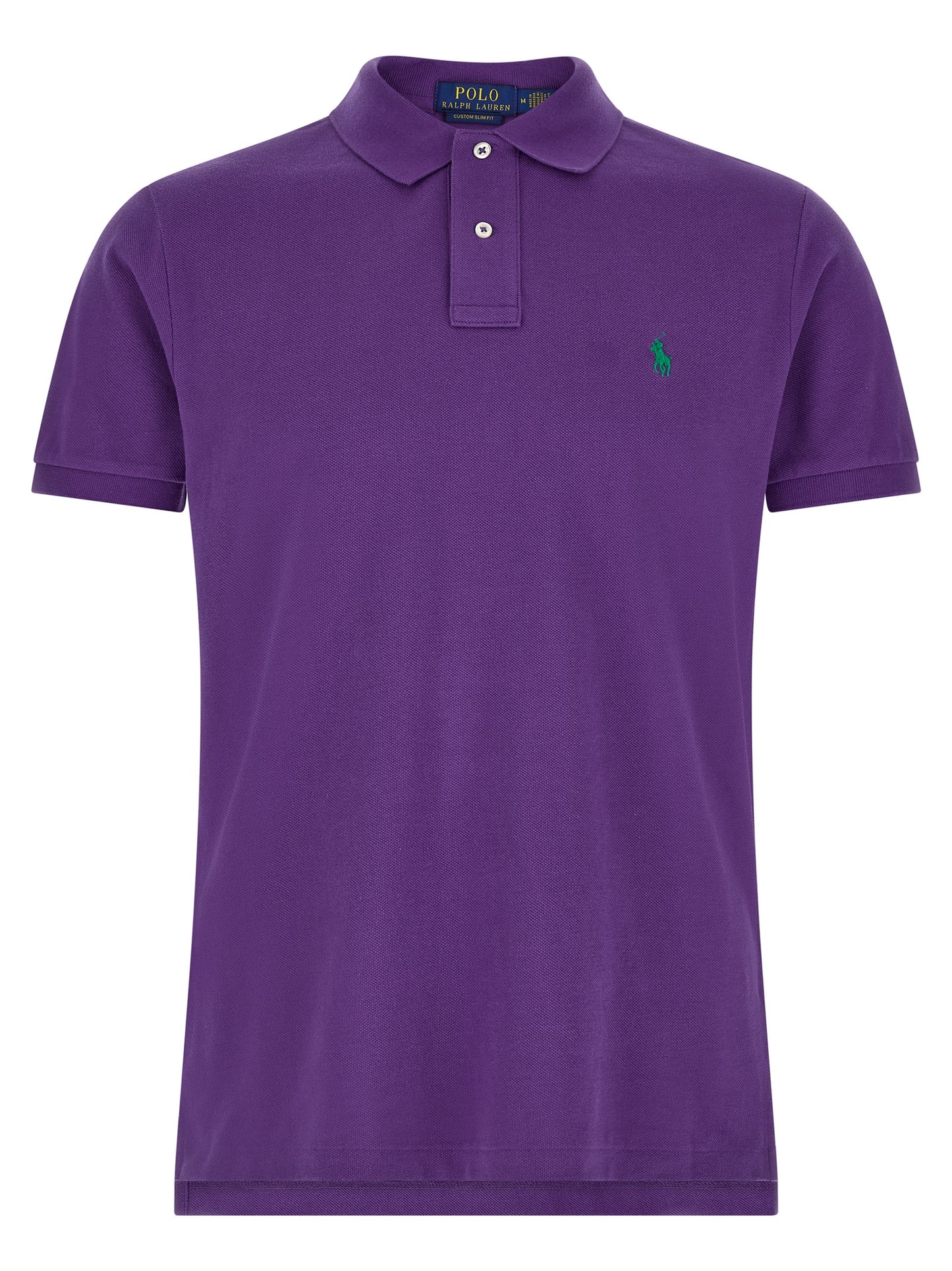 This Polo Shirt by Polo Ralph Lauren for men in cotton purple presents a flawless silhouette, showcasing flawless short-sleeve detailing and a refined for a truly flawless aesthetic.