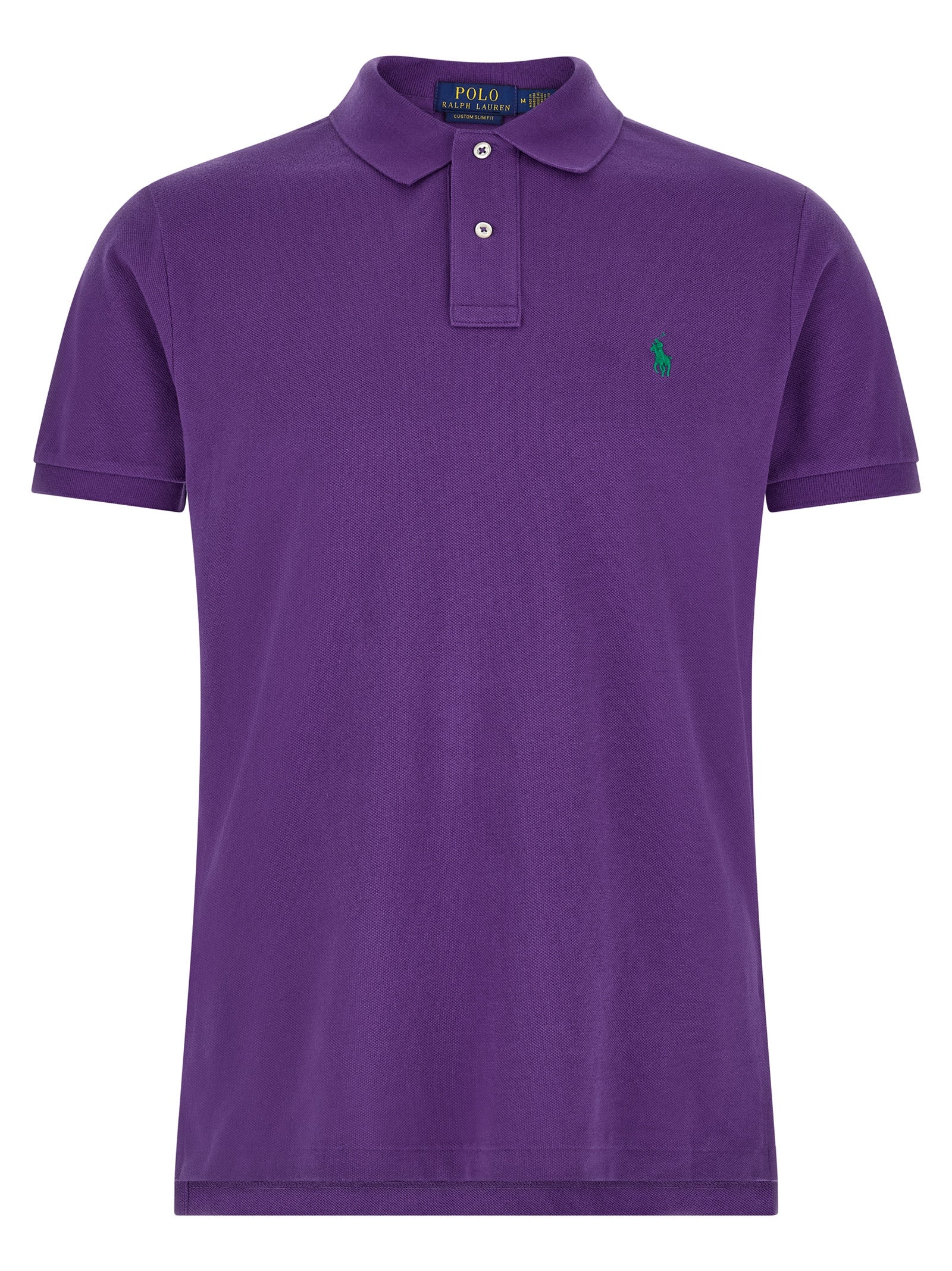 This Polo Shirt by Polo Ralph Lauren for men in cotton purple presents a flawless silhouette, showcasing flawless short-sleeve detailing and a refined for a truly flawless aesthetic.