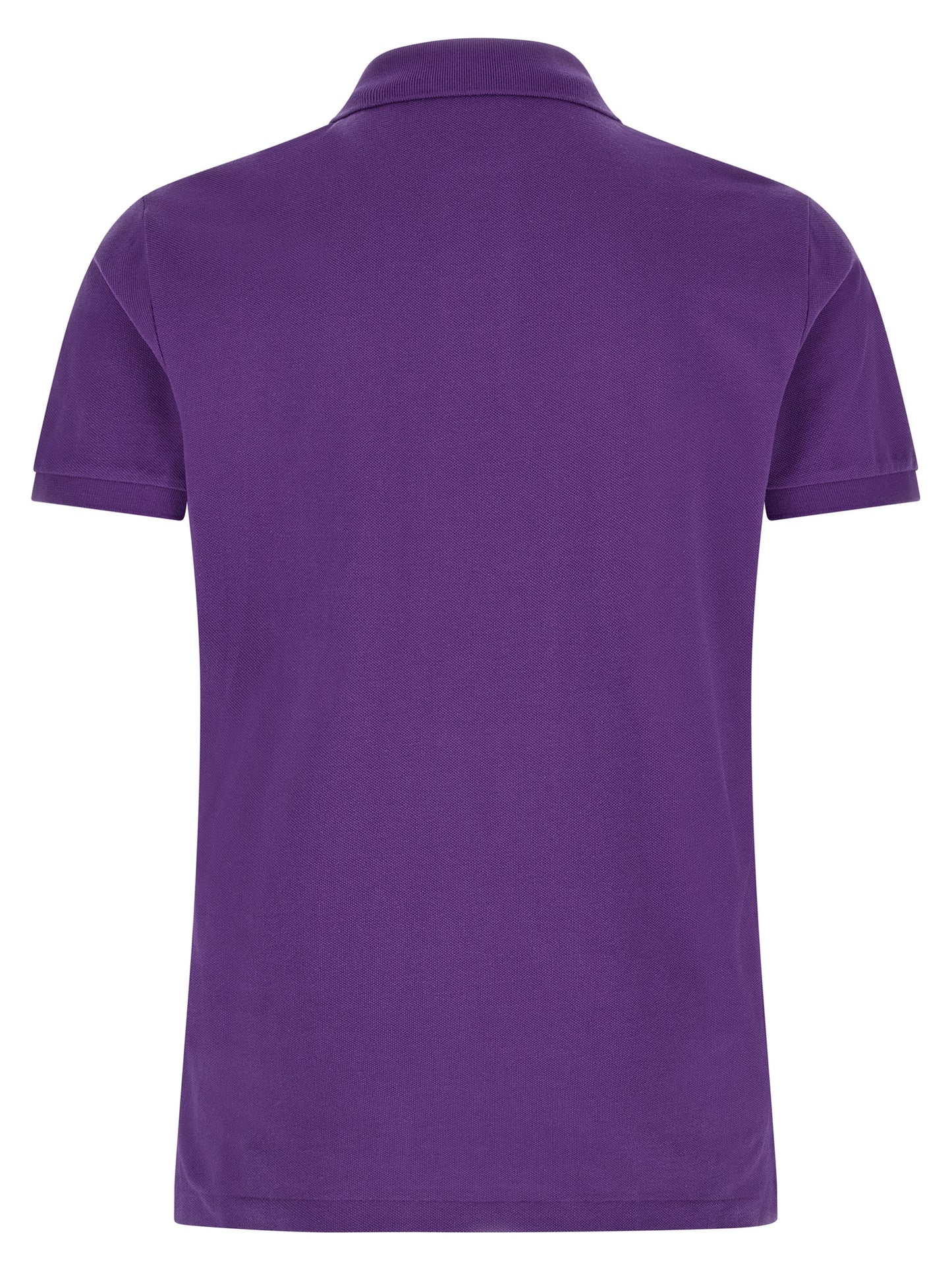 Polo Shirt by Polo Ralph Lauren for men in cotton purple presents a sleek silhouette, featuring a refined and for a sleek finish.
