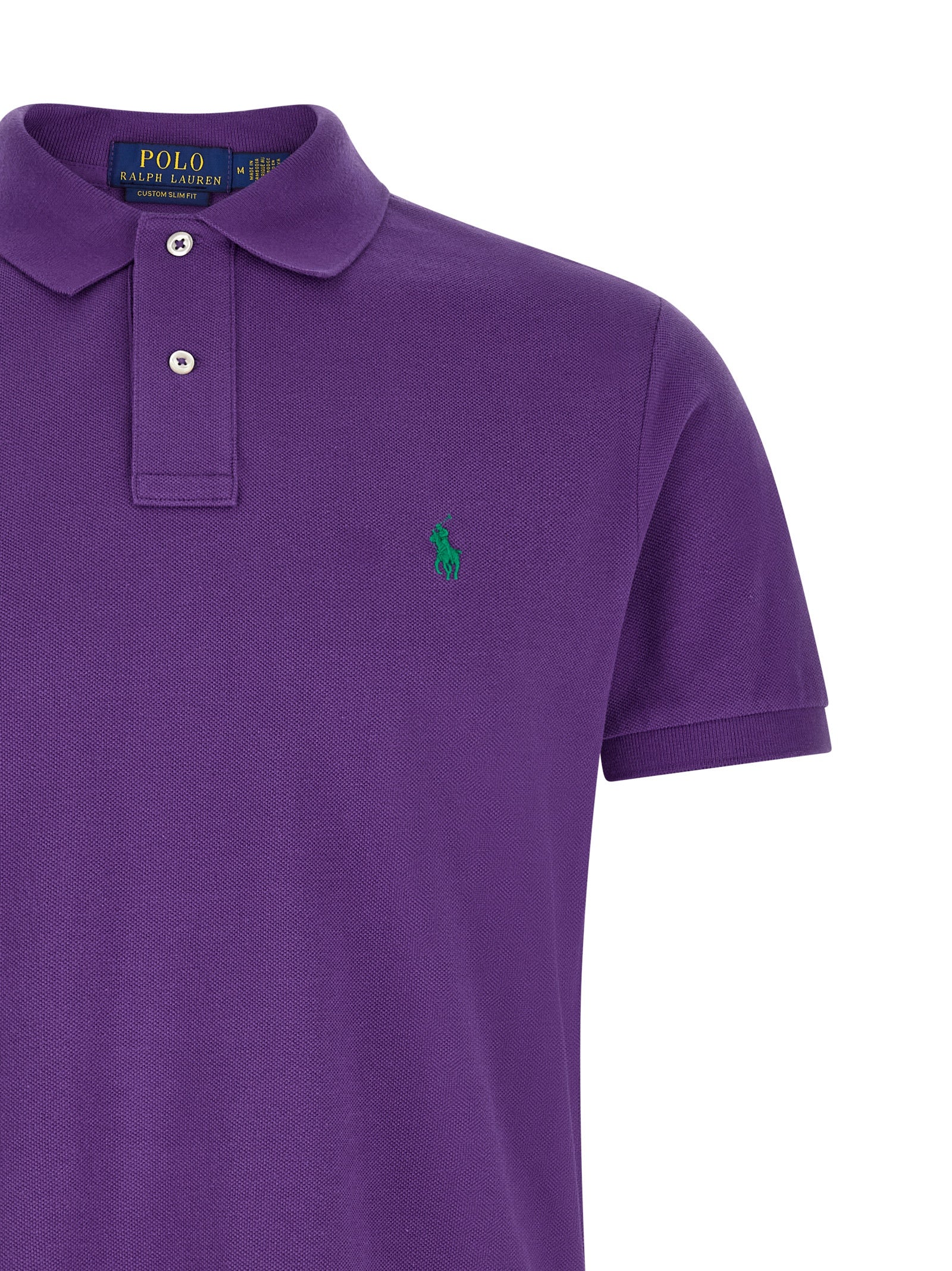 Polo Shirt by Polo Ralph Lauren for men in cotton purple features a eye catching silhouette, showcasing a refined and for a eye catching finish.