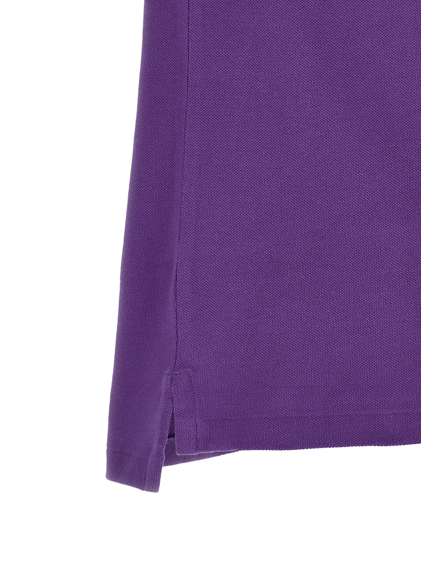 Polo Shirt by Polo Ralph Lauren for men in cotton purple presents a crisp silhouette, artfully detailed with a crisp and crisp .