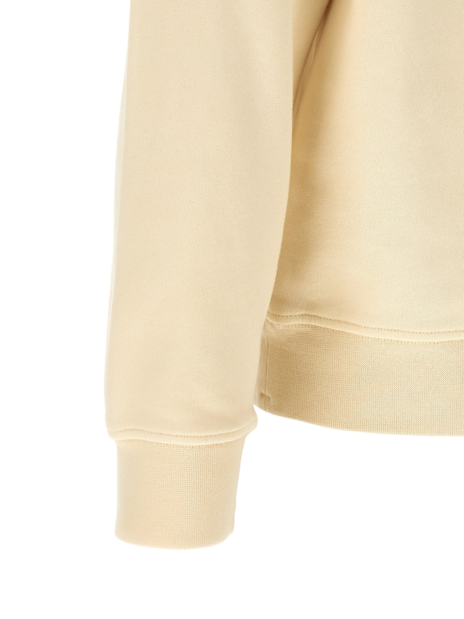 Sweatshirt by Stone Island for men in cotton beige presents a smart casual silhouette, featuring a smart casual crew neckline and for a sophisticated look.