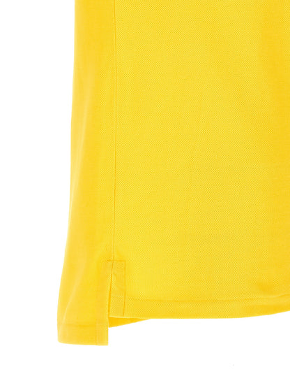 Polo Shirt by Polo Ralph Lauren for men in cotton bicolour & yellow presents a sleek silhouette, featuring a refined and for a sleek finish.