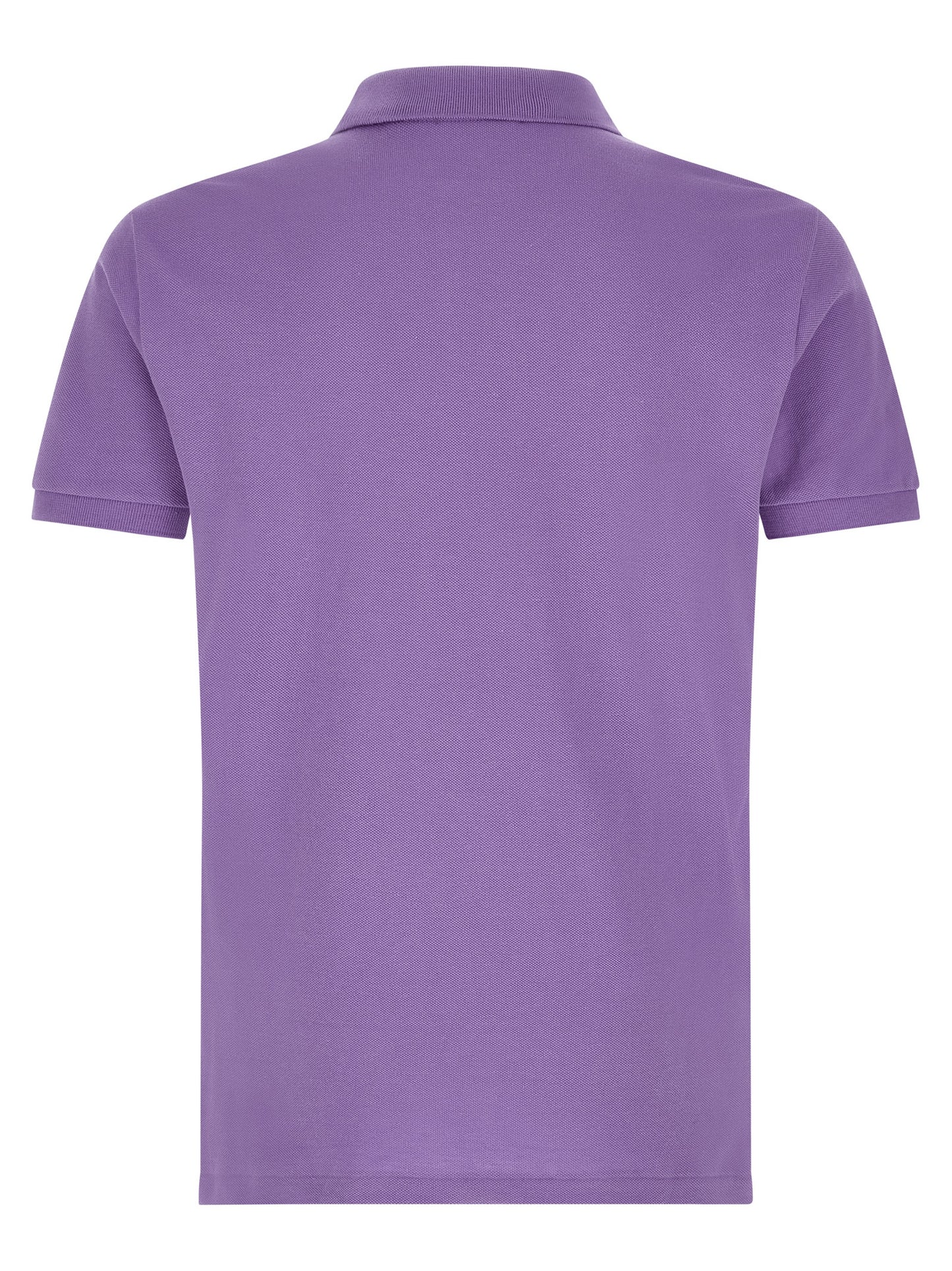 Polo Shirt by Polo Ralph Lauren for men in cotton purple presents a crisp silhouette, artfully detailed with a crisp and crisp .