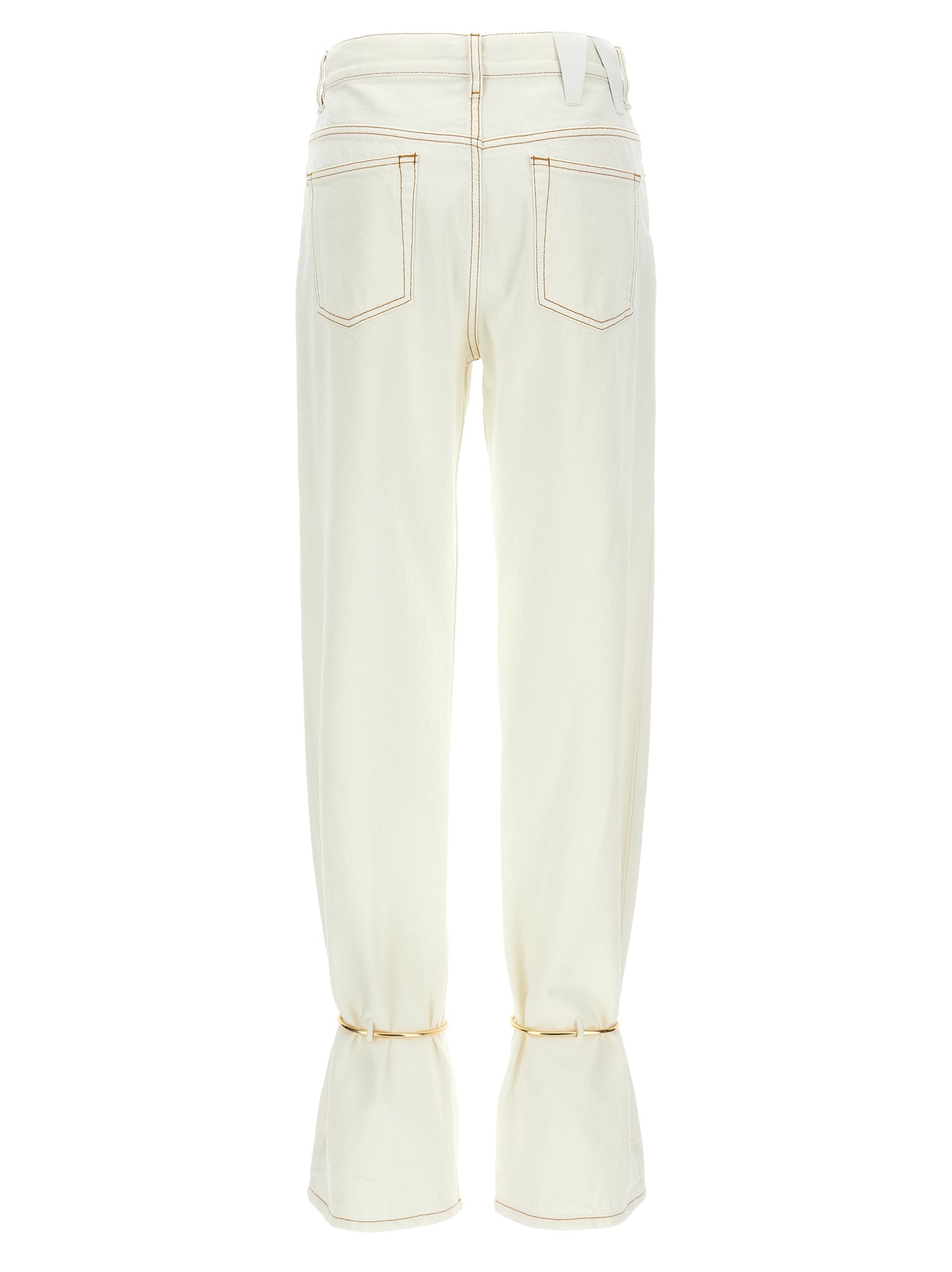 Jeans by Darkpark for women in denim cotton white & signature features an refined tailoring silhouette, showcasing a premium straight-leg with a and long cut for a refined tailoring look.
