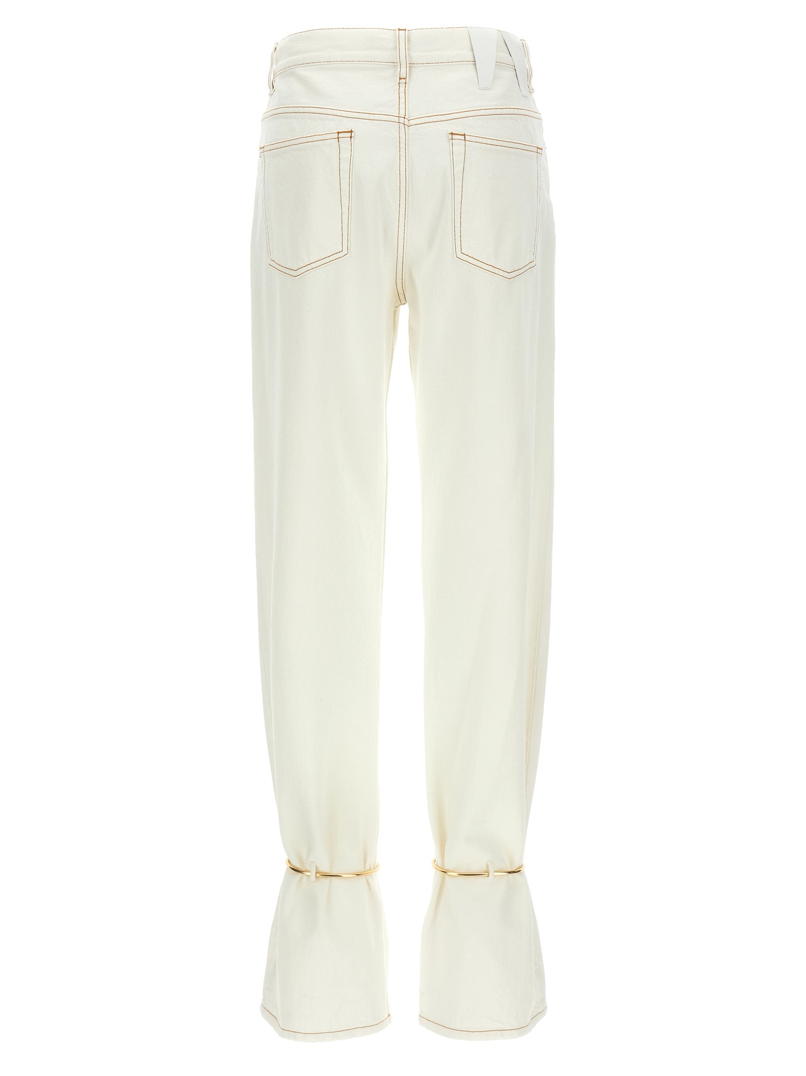 Jeans by Darkpark for women in denim cotton white & signature features an refined tailoring silhouette, showcasing a premium straight-leg with a and long cut for a refined tailoring look.