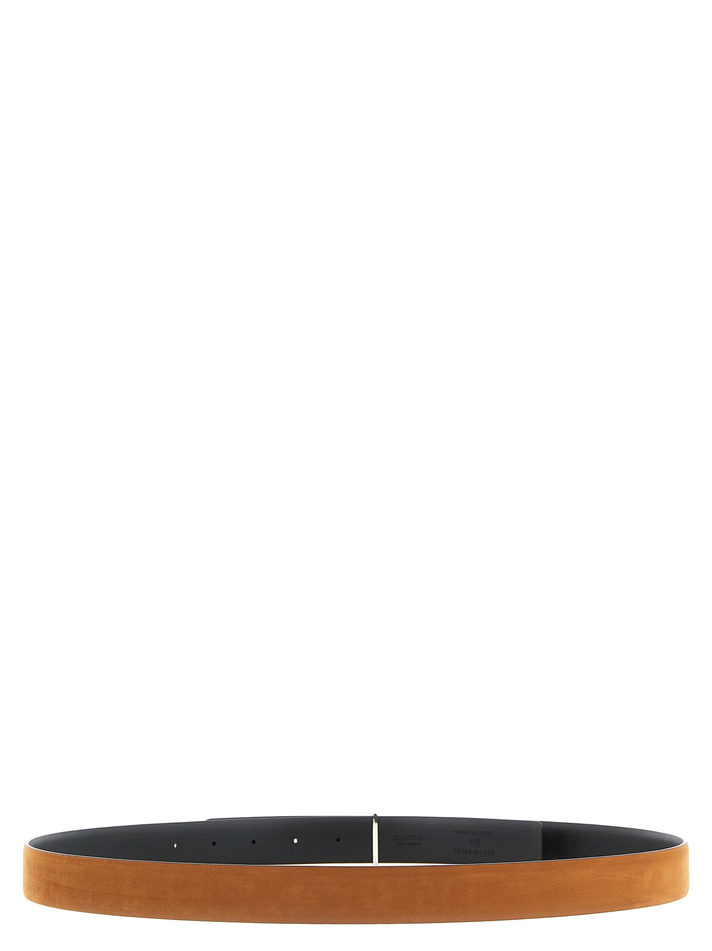 Belt by Tom Ford for men in plush nubuck leather multicolor presents a artisanal silhouette from the Plush Nubuck leather Belt collection, showcasing an artisanal design and refined craftsmanship for a artisanal look.