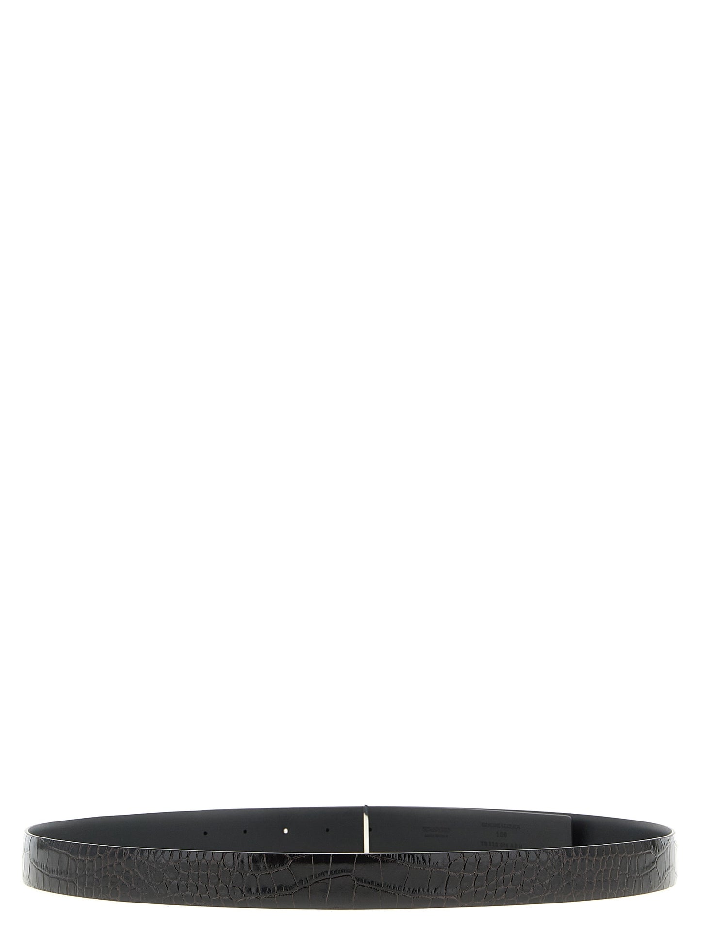 Belt by Tom Ford for men in python leather black, multicolor & print features an artisanal silhouette, showcasing the artisanal craftsmanship of the Python Leather Belt collection for a artisanal finish.