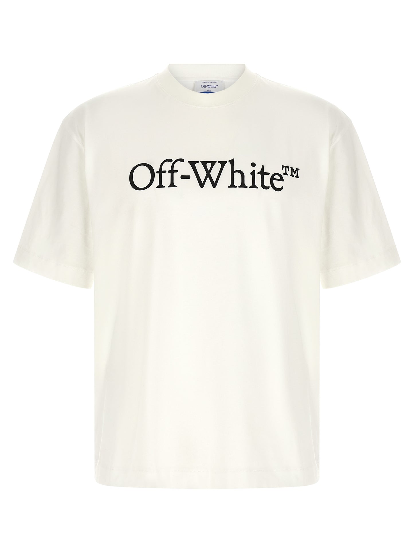 T-Shirt by Off-White for men in cotton bicolour, black, white & print features an on trend silhouette, perfectly showcasing a on trend short-sleeve and crew neckline for an elevated aesthetic.