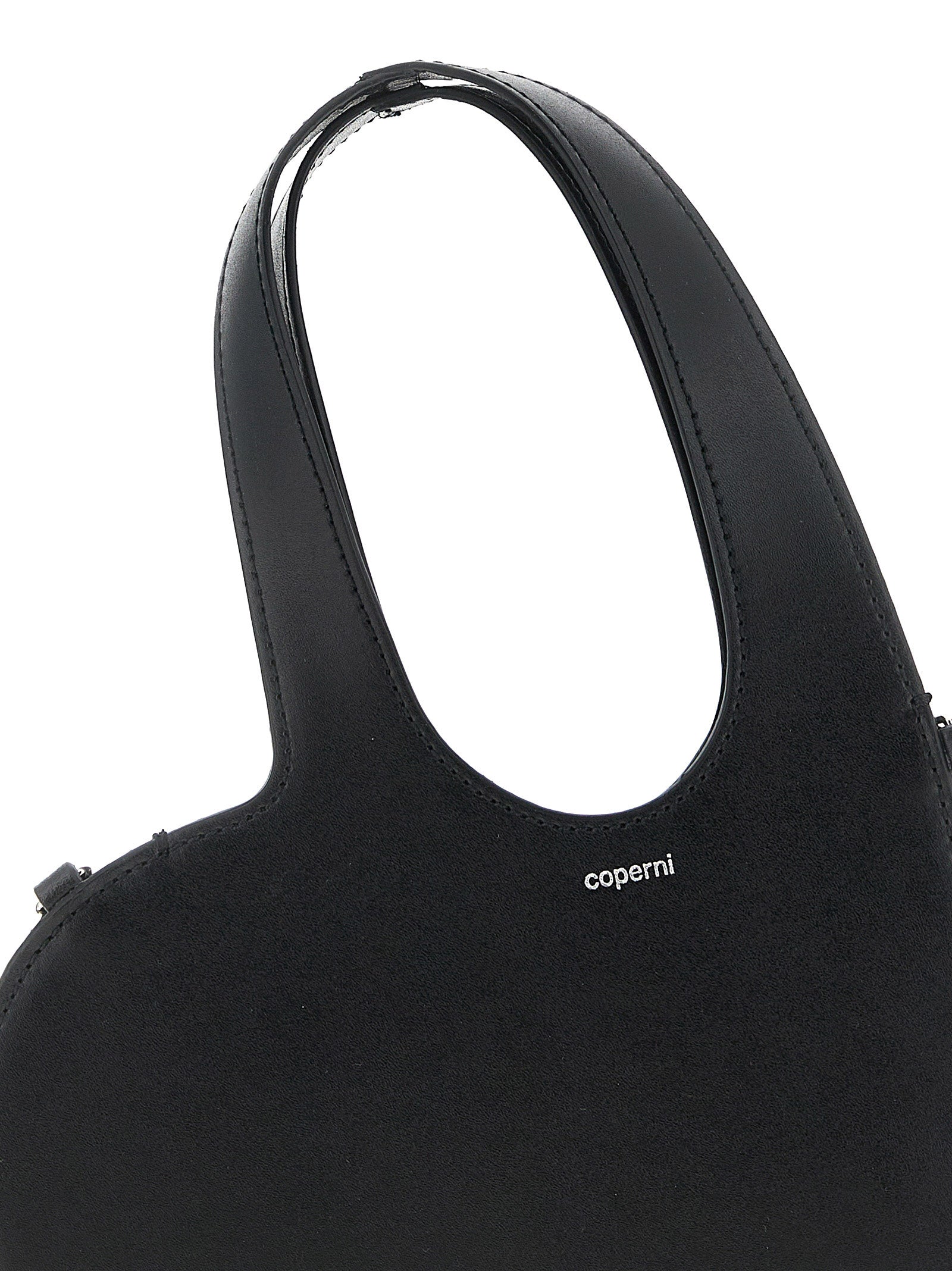 Mini Handbag by Coperni for women in leather black features a exquisite silhouette, showcasing a secure and exquisite with versatile shoulder-strap, adjustable-strap & handle for a exquisite finish.