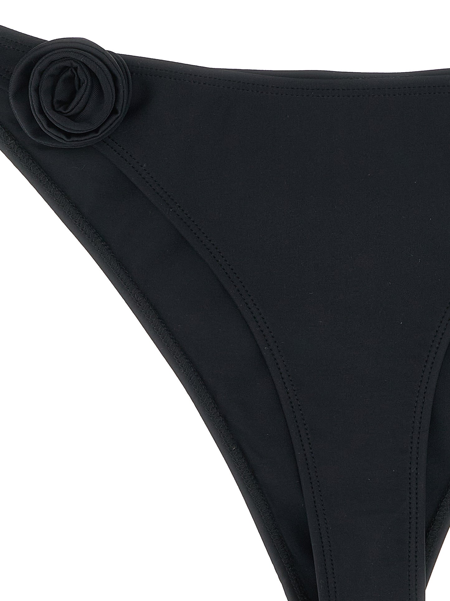 Swim Briefs by Coperni for women in stretch polyamide black & floral features an magnificent silhouette, showcasing the refined aesthetic of Women's Stretch Polyamide Swim Briefs with a magnificent cut designed for the modern shoreline.