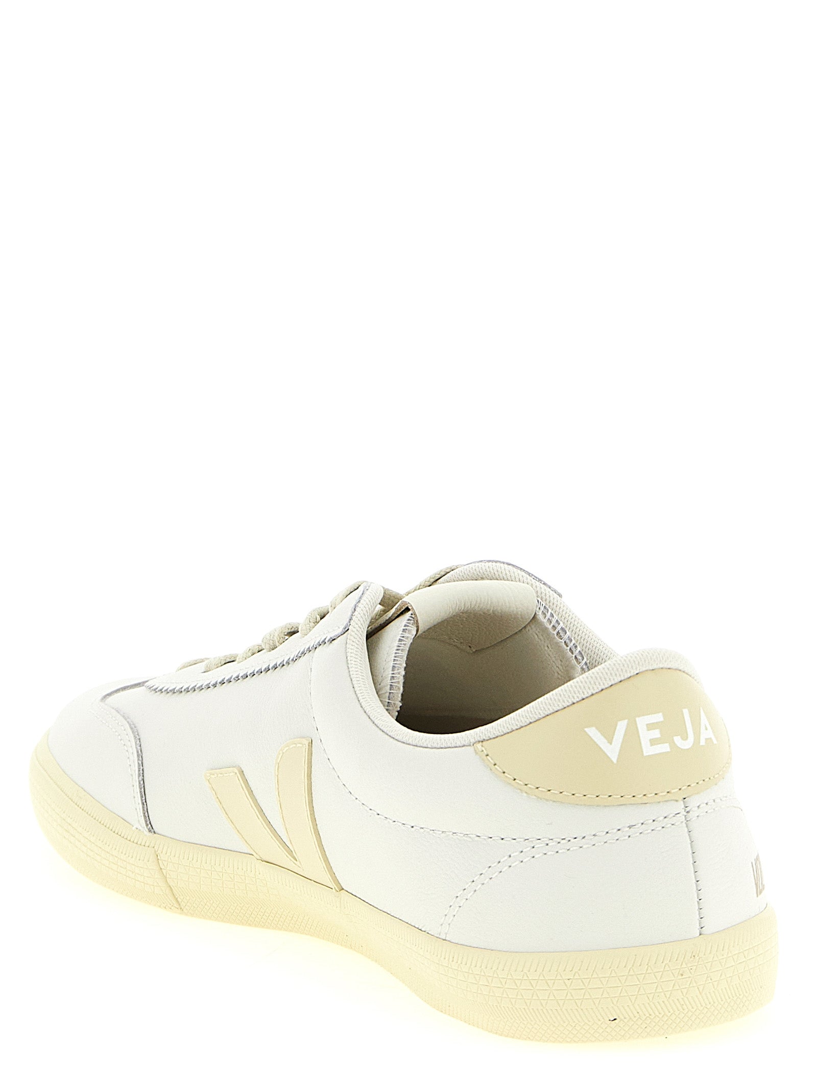 Sneakers by Veja for men in calfskin leather white & signature features an versatile design from the Men's Fashion Calfskin Leather Sneakers collection, highlighting a versatile fashion style for a premium, high-fashion look.