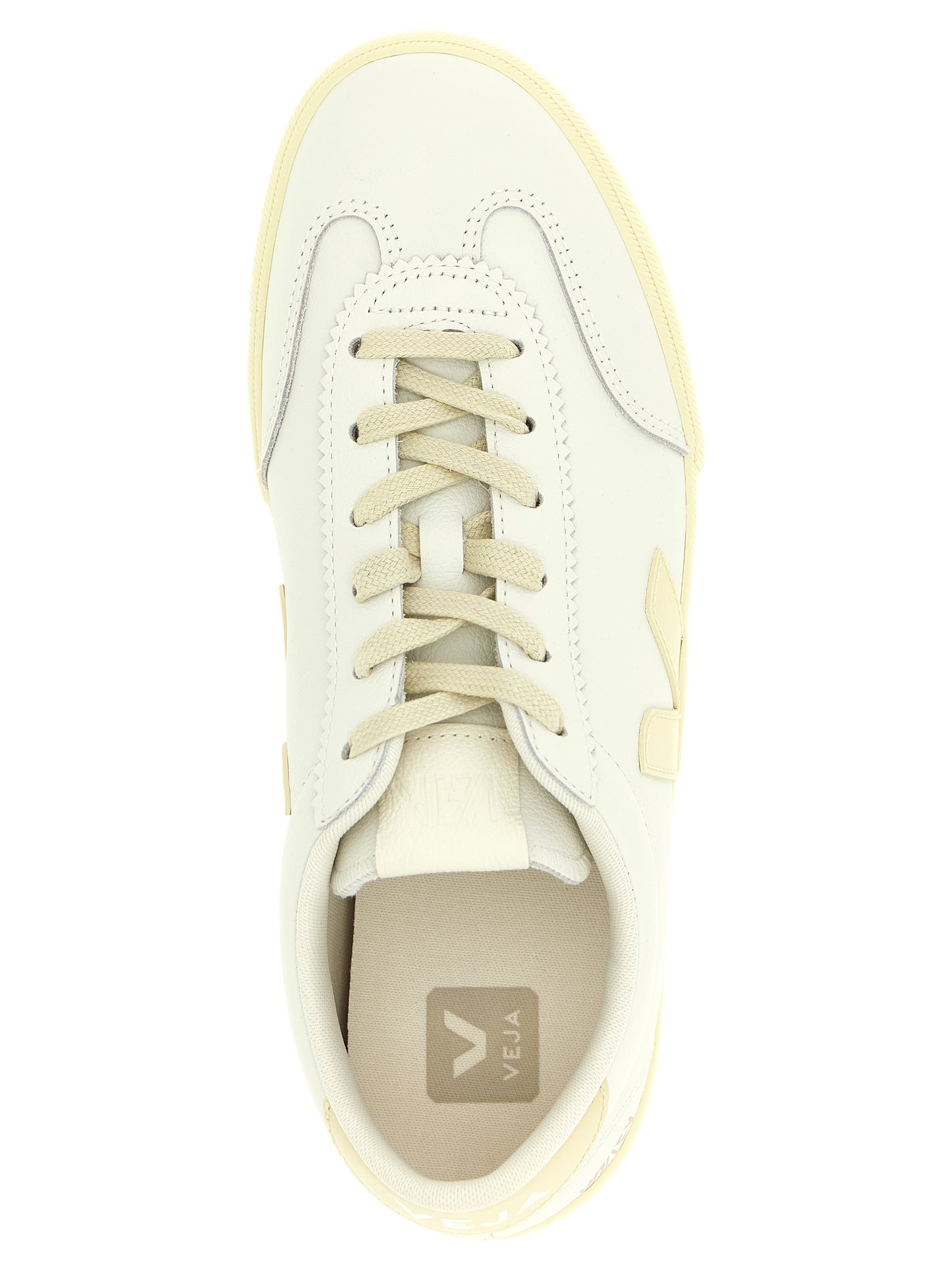Sneakers by Veja for men in calfskin leather white & signature features a chic design, perfectly showcasing the chic fashion style of this Men's Fashion Calfskin Leather Sneakers.