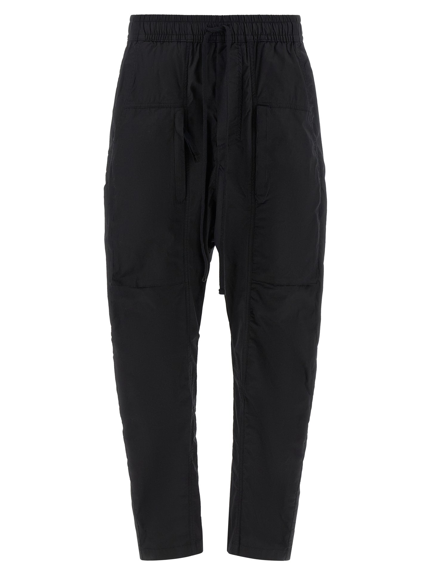 Thom Krom Black Cotton Casual Pants