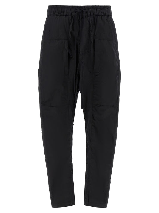 Thom Krom Black Cotton Casual Pants