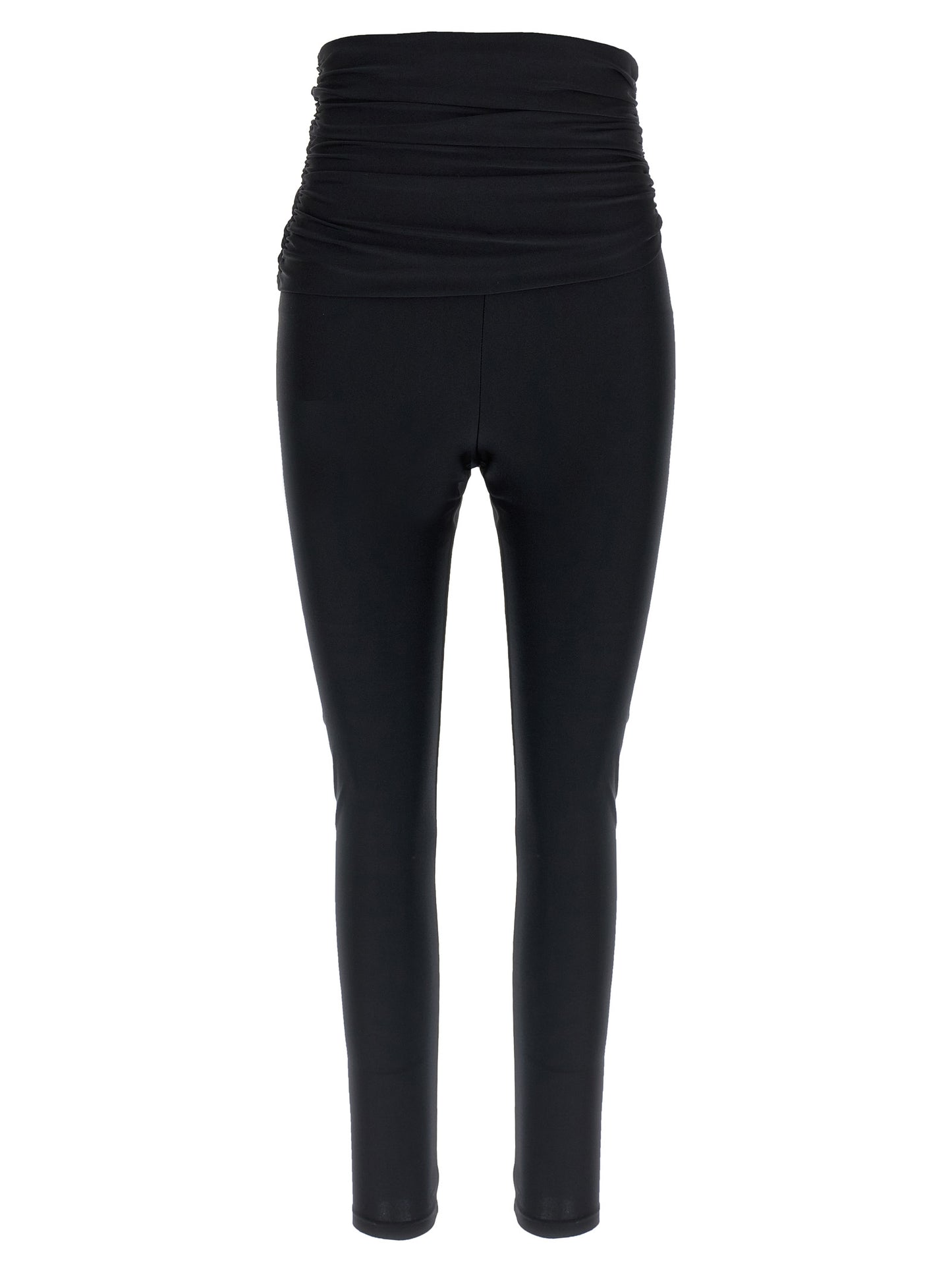 The Andamane Vicky Women's Leggings High Rise Stretch Polyamide Activewear - Black