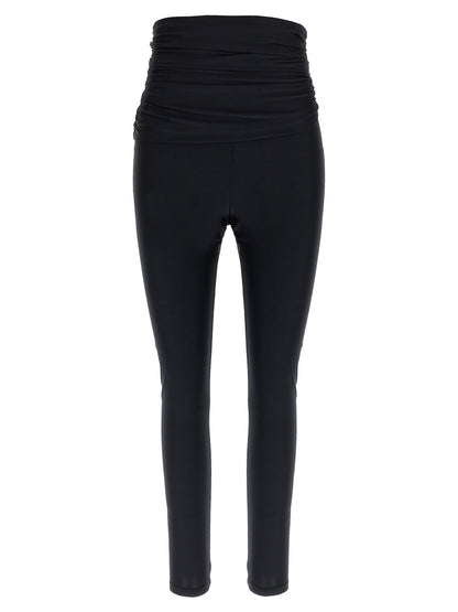The Andamane Vicky Women's Leggings High Rise Stretch Polyamide Activewear - Black