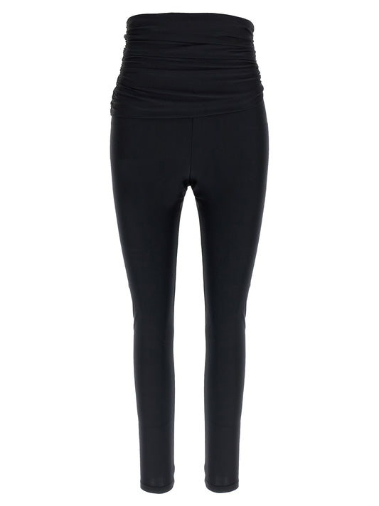 The Andamane Vicky Women's Leggings High Rise Stretch Polyamide Activewear - Black
