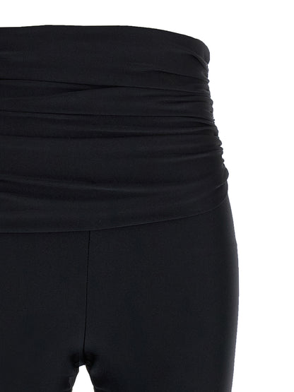 The Andamane Vicky Women's Leggings High Rise Stretch Polyamide Activewear - Black
