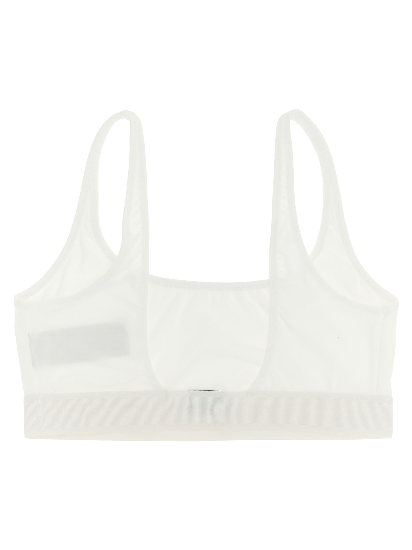 Bra by Tom Ford for women in stretch modal white, jacquard & signature features a discreet silhouette, showcasing the discreet design and fit of this Women's Stretch Modal Bra.