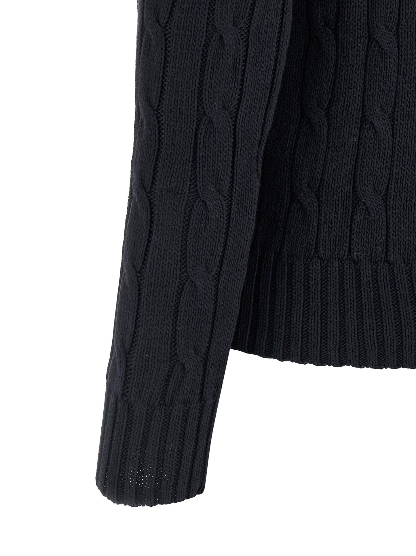 Cardigan by Polo Ralph Lauren for women in cotton blue, patterned & signature features an crisp silhouette, showcasing a sophisticated and detail for a truly crisp finish.
