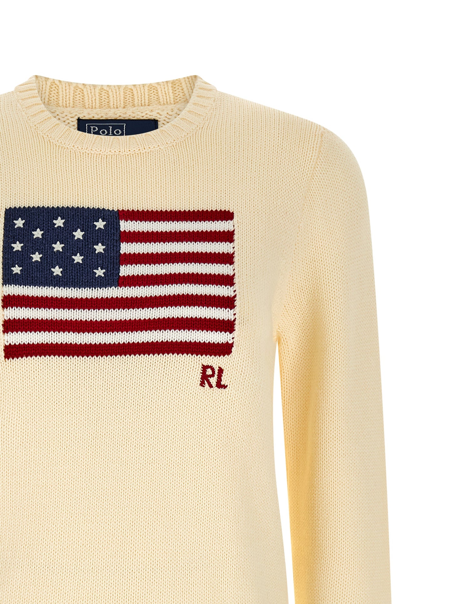 Polo Ralph Lauren Women's Crew Neck Cotton Cardigan - Beige