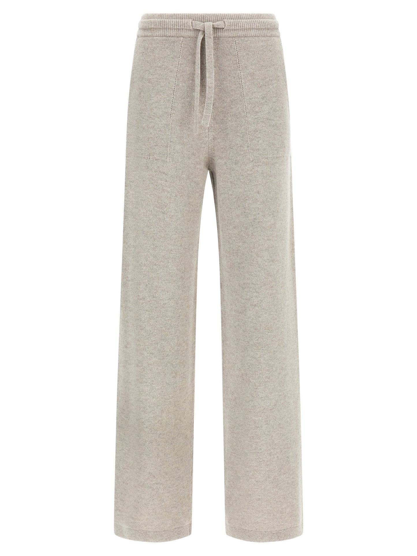 Casual Pants by S Max Mara for women in cashmere beige presents a refined pantology silhouette, artfully defined by a refined pantology flared, long, and a sophisticated .
