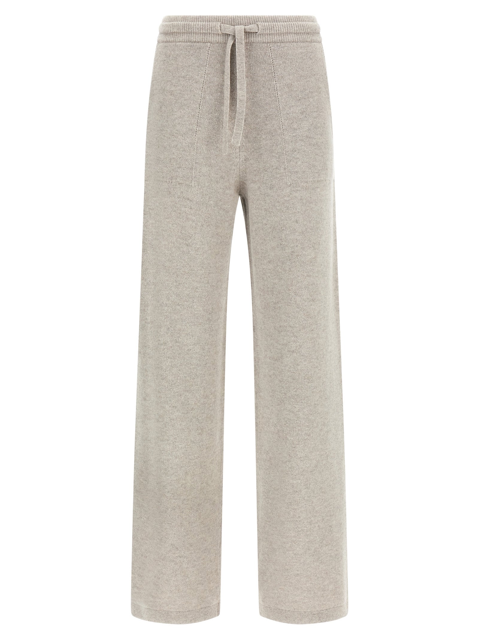 Casual Pants by S Max Mara for women in cashmere beige presents a refined pantology silhouette, artfully defined by a refined pantology flared, long, and a sophisticated .