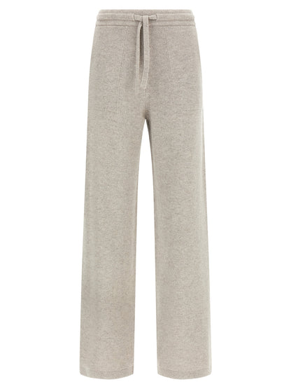 Casual Pants by S Max Mara for women in cashmere beige presents a refined pantology silhouette, artfully defined by a refined pantology flared, long, and a sophisticated .
