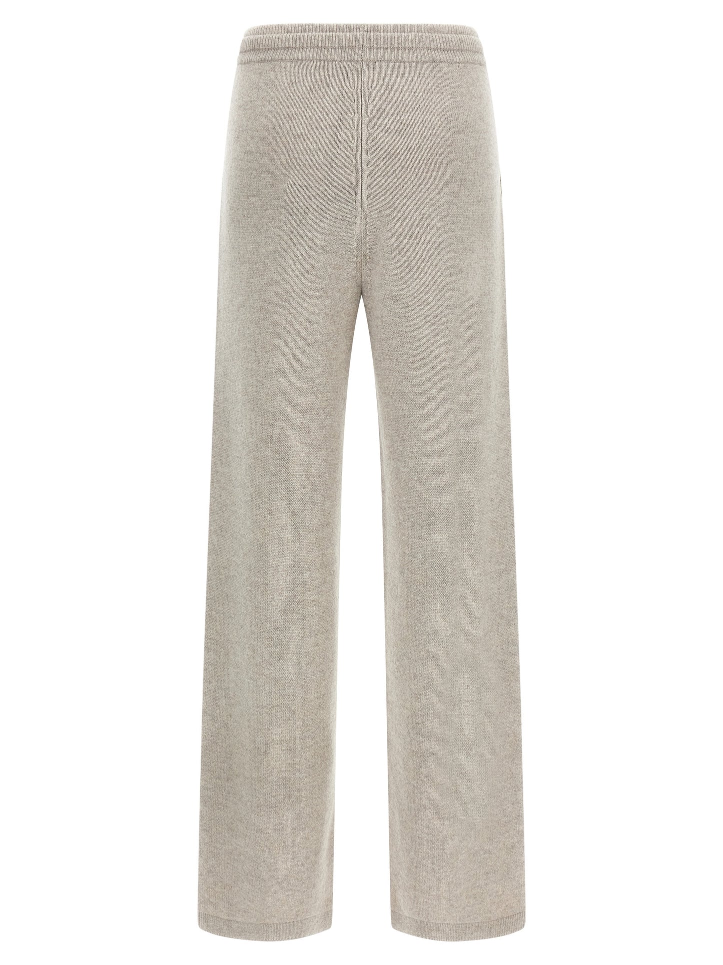 Casual Pants by S Max Mara for women in cashmere beige presents a tailored silhouette, showcasing a tailored flared and long cut with a refined for a truly tailored aesthetic.