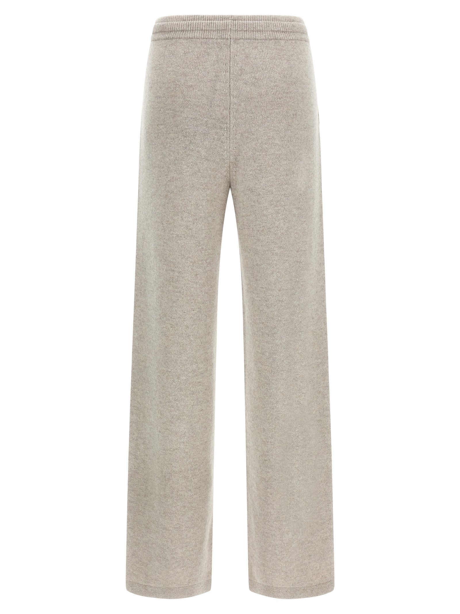 Casual Pants by S Max Mara for women in cashmere beige presents a tailored silhouette, showcasing a tailored flared and long cut with a refined for a truly tailored aesthetic.