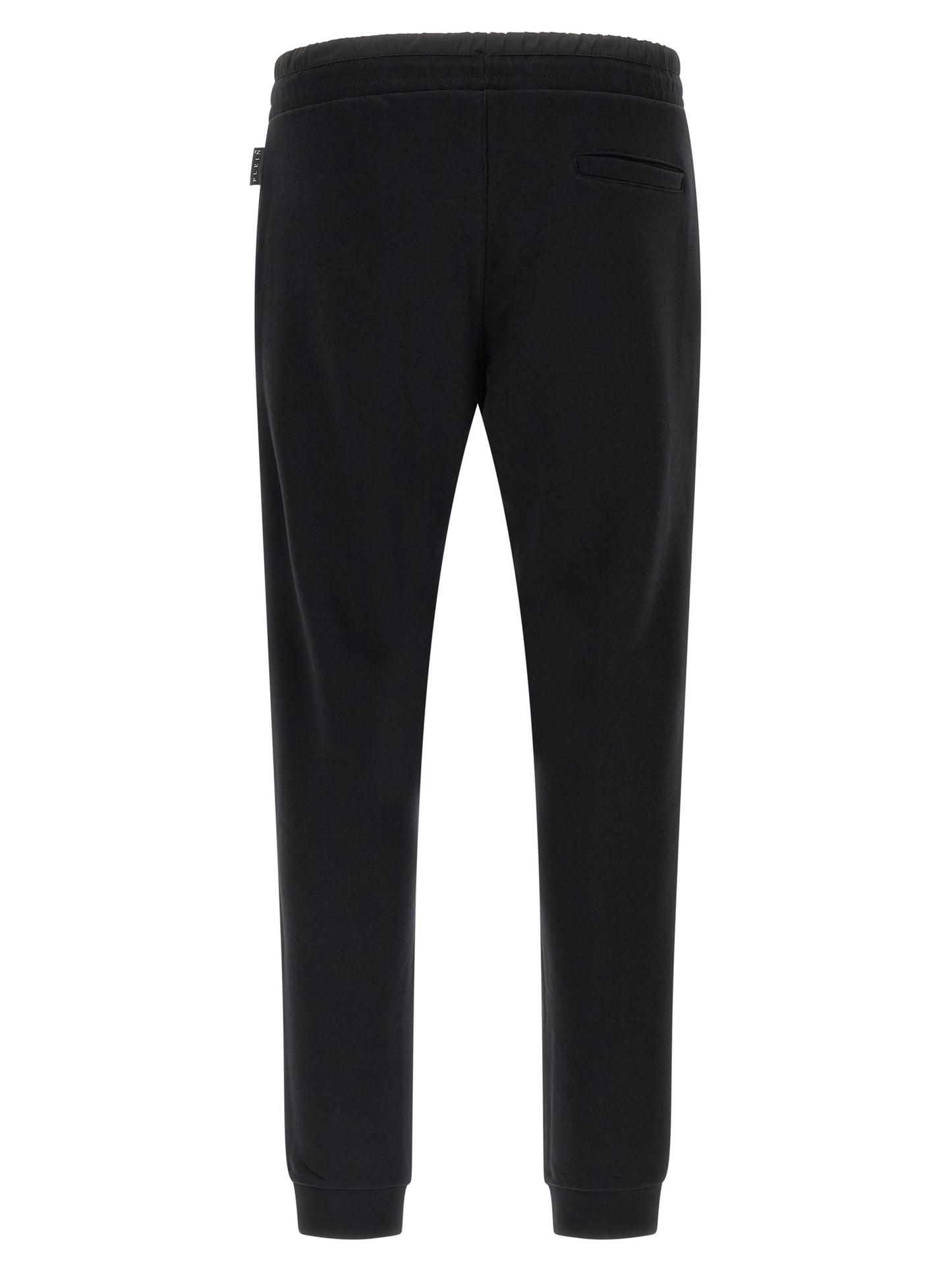 Joggers by Philipp Plein for men in cotton polyester black features a refined silhouette with a refined , defined by a and a refined long for a refined finish.