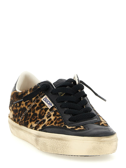 Sneakers by Golden Goose for women in cowhide leather animal, multicolor & print features an timeless silhouette from the Pony Star Women's Low Top Cowhide Leather Sneakers collection, showcasing a signature low-top style with an timeless finish.