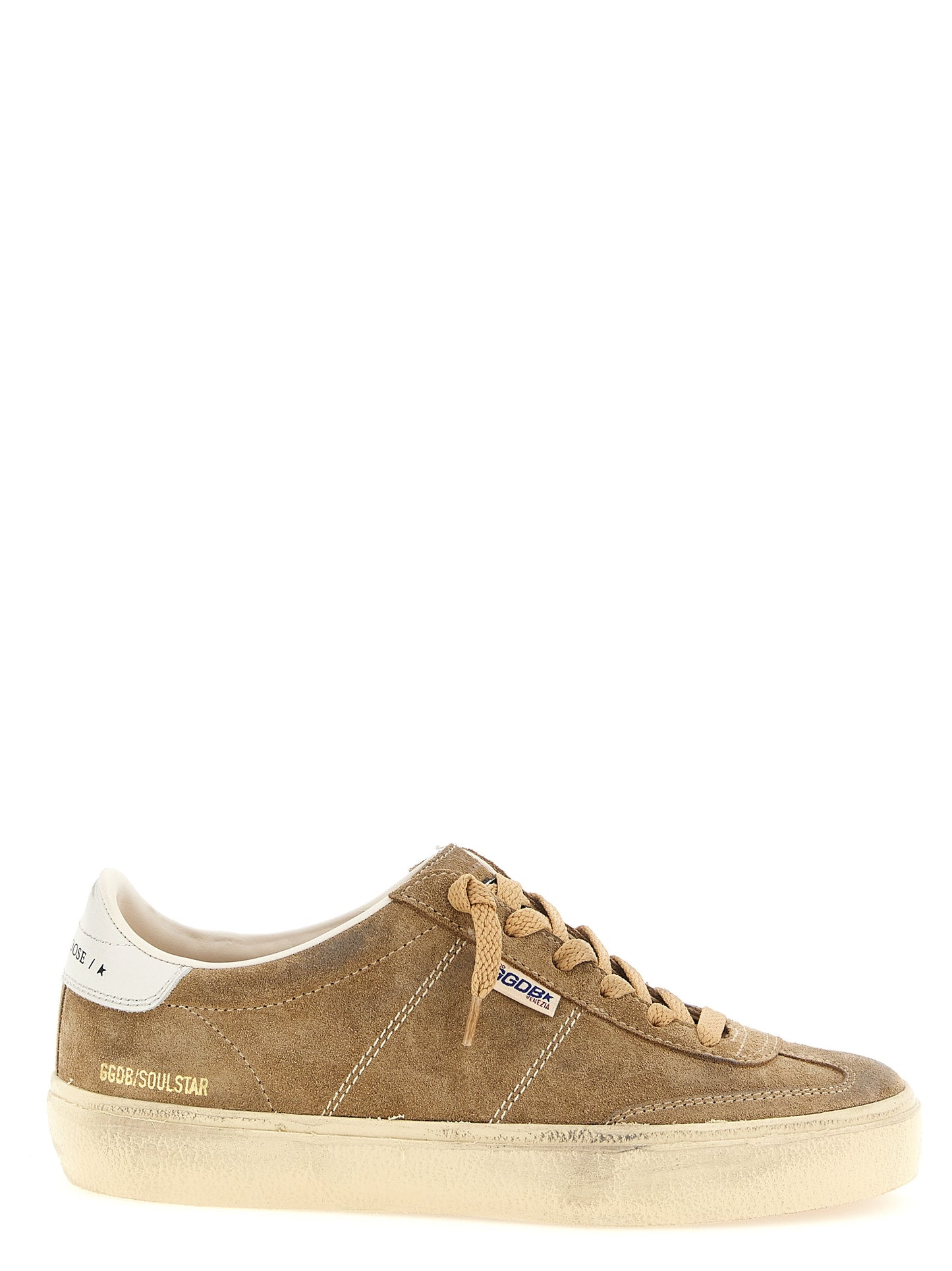 Sneakers by Golden Goose for women in suede cowhide & goat leather brown features an timeless silhouette from the Star Women's Low Top Suede Cowhide & Goat Leather Sneakers collection, showcasing a signature low-top style with an timeless finish.