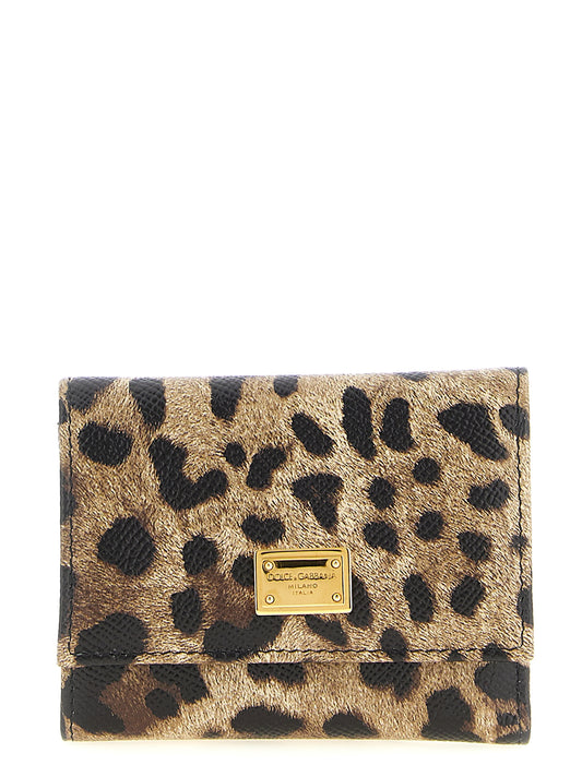 Cardholder Card Case by Dolce & Gabbana for women in calfskin leather animal, multicolor & print features a refined silhouette, showcasing the elegant lines of the Calfskin Leather Cardholder Card Case alongside premium card-organization for a refined finish.