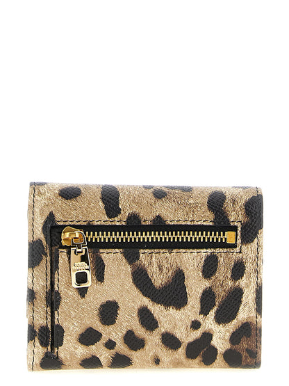 Cardholder Card Case by Dolce & Gabbana for women in calfskin leather animal, multicolor & print features a polished Calfskin Leather Cardholder Card Case design with polished card-organization.