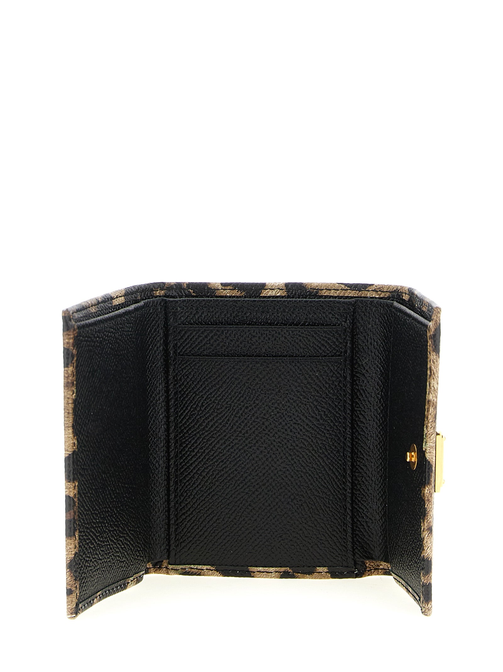 Cardholder Card Case by Dolce & Gabbana for women in calfskin leather animal, multicolor & print features an refined silhouette from the Calfskin Leather Cardholder Card Case collection, highlighting refined card-organization for a premium and sophisticated look.