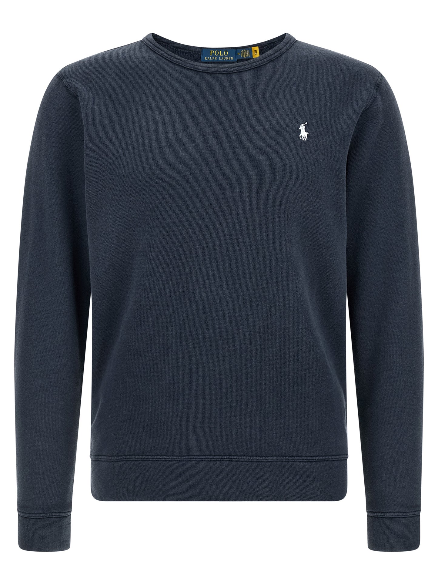 Sweatshirt by Polo Ralph Lauren for men in cotton polyester blue presents a smart casual silhouette, featuring a smart casual crew neckline and for a sophisticated look.