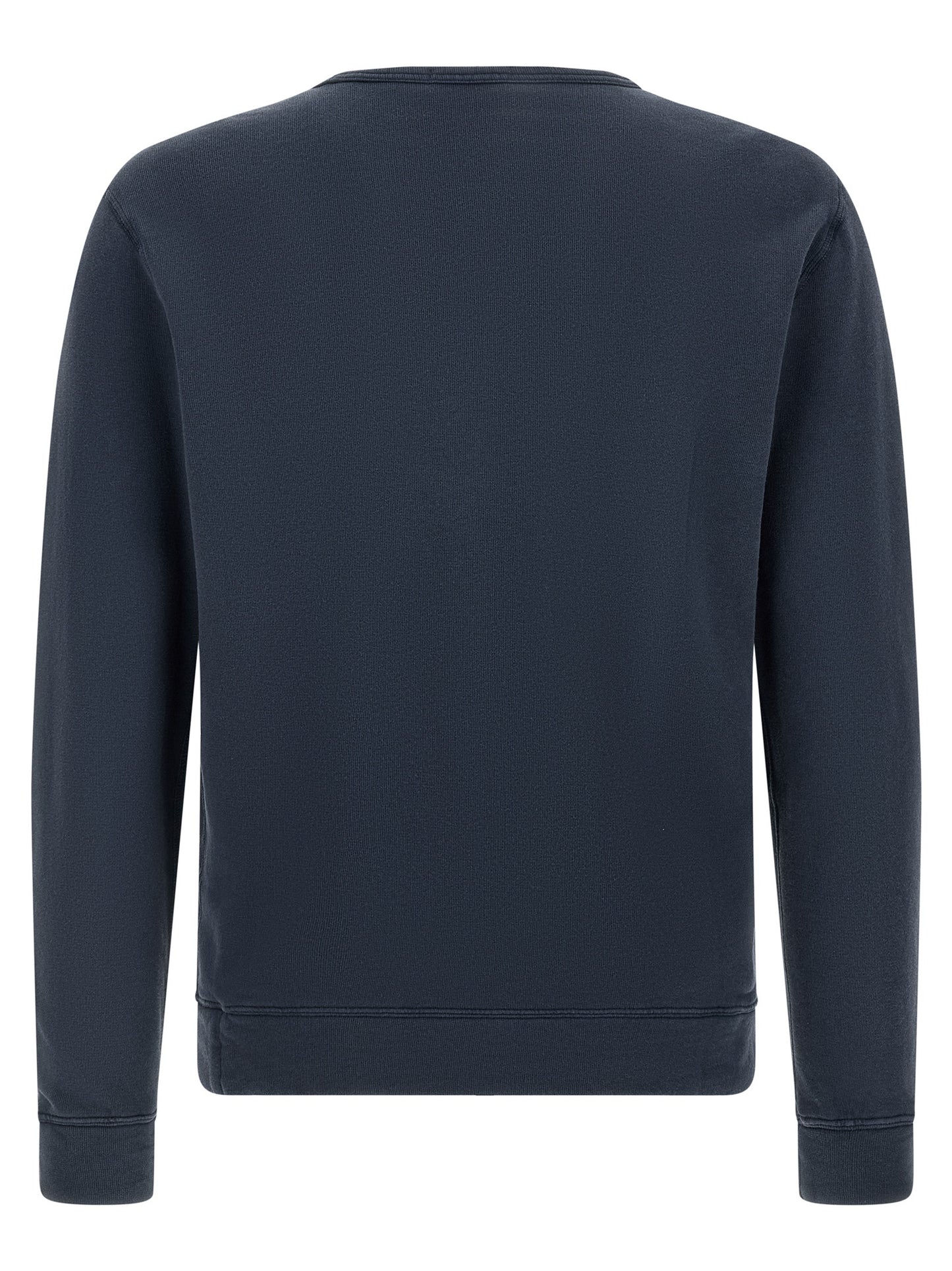 Sweatshirt by Polo Ralph Lauren for men in cotton polyester blue features an provocated silhouette, detailed with a provocated and a refined crew neckline for a sophisticated aesthetic.