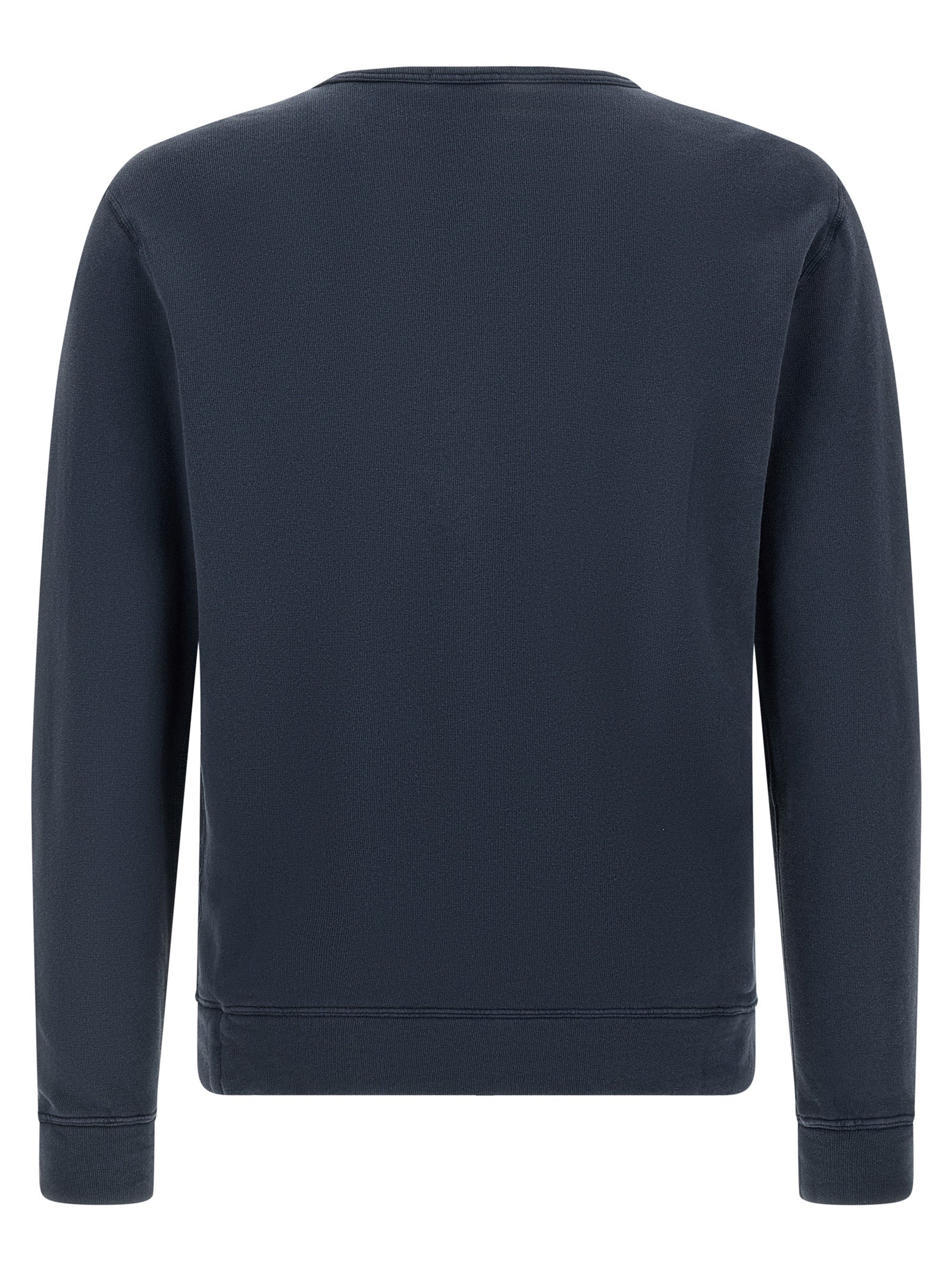 Sweatshirt by Polo Ralph Lauren for men in cotton polyester blue features an provocated silhouette, detailed with a provocated and a refined crew neckline for a sophisticated aesthetic.