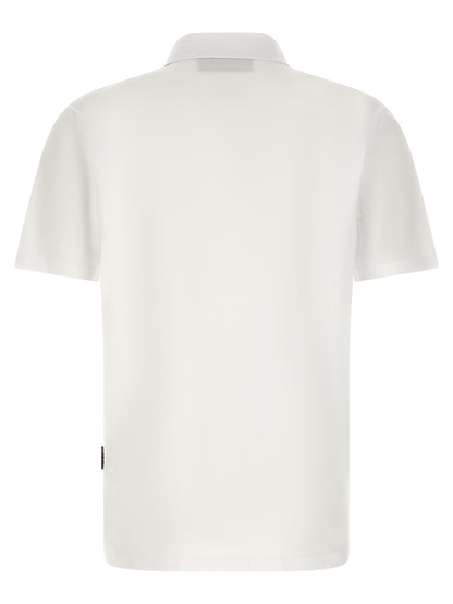 Polo Shirt by Philipp Plein for men in cotton white showcases a enviable silhouette, featuring a refined and for a enviable finish.