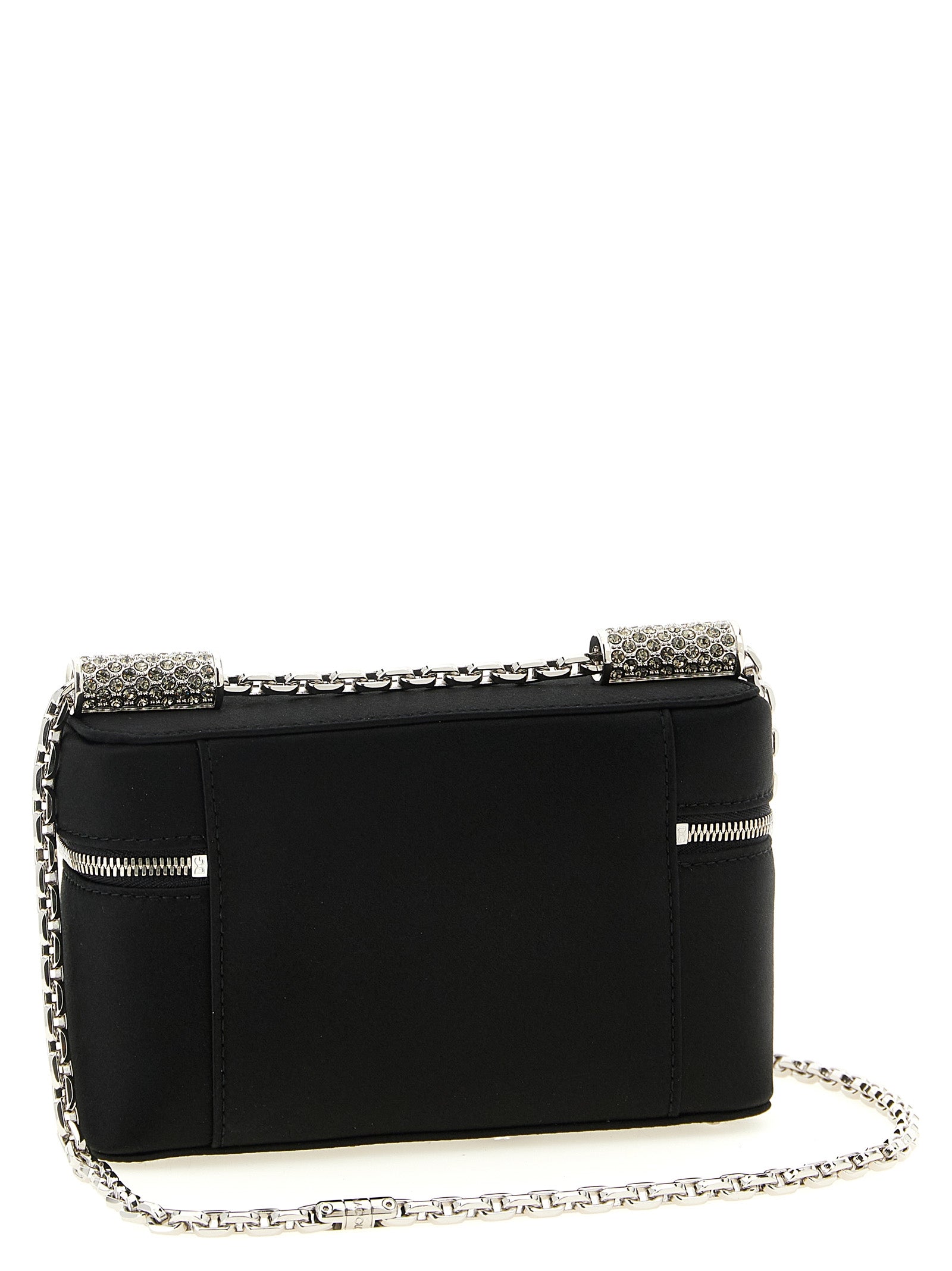 Medium Crossbody Handbag by Dolce & Gabbana for women in polyurethane black features an versatile silhouette, showcasing a secure zipper and versatile with versatile crossbody-strap & shoulder-strap for a versatile finish.