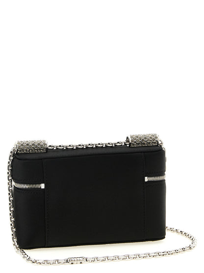Medium Crossbody Handbag by Dolce & Gabbana for women in polyurethane black features an versatile silhouette, showcasing a secure zipper and versatile with versatile crossbody-strap & shoulder-strap for a versatile finish.