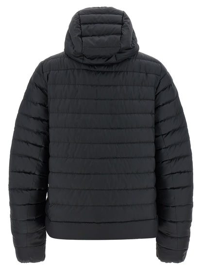 Hooded Puffer Jacket by Canada Goose for women in polyamide black features an contemporary silhouette, showcasing a sophisticated hooded neckline and contemporary pockets, hooded & insulated for a truly refined look.