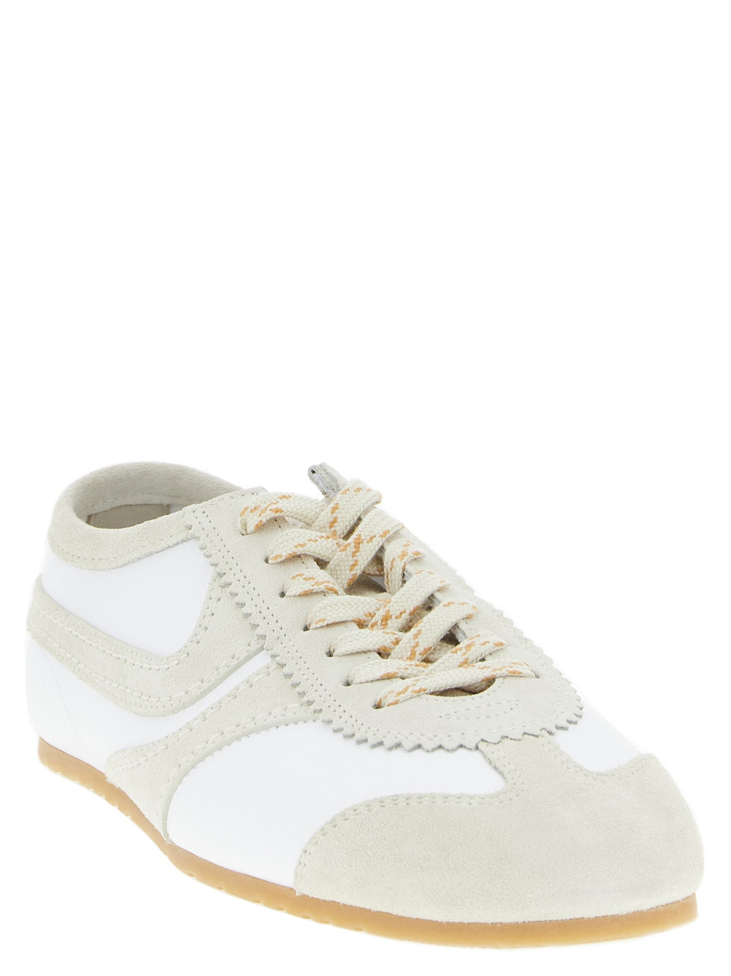 Sneakers by Dries Van Noten for men in suede cowhide leather beige features an versatile design from the Men's Low Top Suede Cowhide leather Sneakers collection, highlighting a versatile low-top style for a premium, high-fashion look.