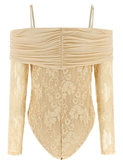 Zimmermann Women's Bodysuit Stretch Polyamide - Beige
