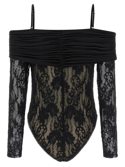 Bodysuit by Zimmermann for women in stretch polyamide black features an provocative silhouette, showcasing a sophisticated and provocative for a refined, provocative look.