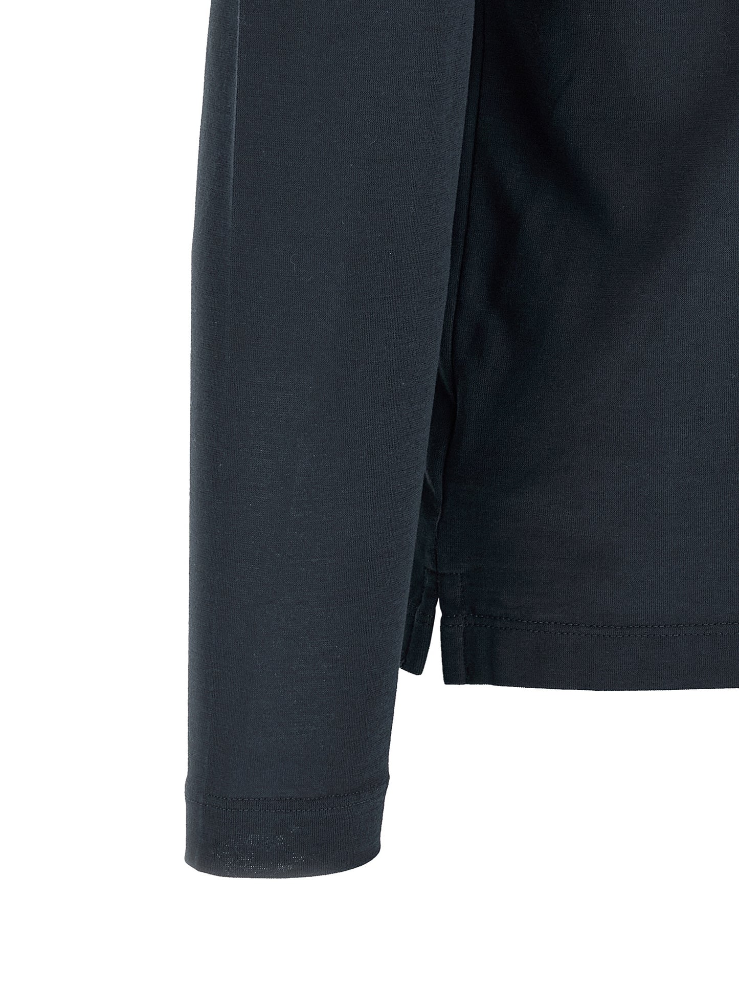 T-Shirt by ZANONE for men in cotton blue features a plush silhouette, showcasing a sophisticated and for a truly plush finish.